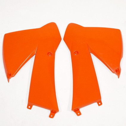 UFO Radiator shrouds KTM85SX 03-05,Orange 127