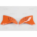 UFO Radiator Covers KTM125- EXC 08-11 SX/SXF 07-10 Orange 127