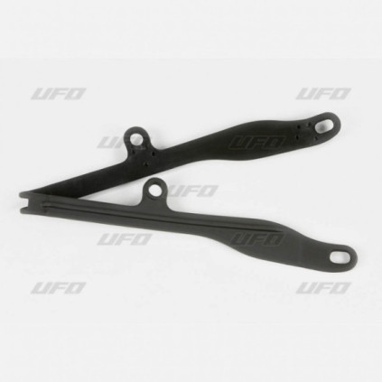 UFO Swingarm chain slider HVA CR/WR/TC/TE 05-13 Black 001