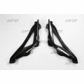 UFO Radiator shrouds upper CR/WR250 09-,TC250 09- Black 001