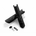 UFO Fork slider protectors HVA TC/FC 125-450 15-22, TE/FE 125-501 16- Black 001