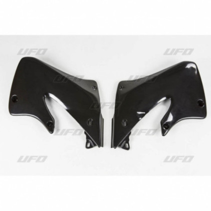 UFO Radiator covers CR125 98-99,CR250 97-99 Black 001