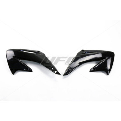 UFO Radiator covers CR125/250 02- Black 001