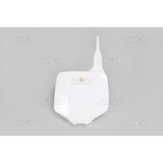 UFO Front number plate KX65 00-,RM65 03- White 047