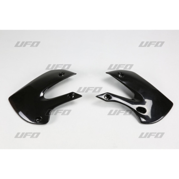 UFO Radiator Covers KX65 00-,RM65 03- Black 001