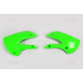 UFO Radiator Covers KX65 00- Green 026