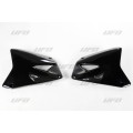 UFO Radiator shrouds RM125/250 01- Black 001