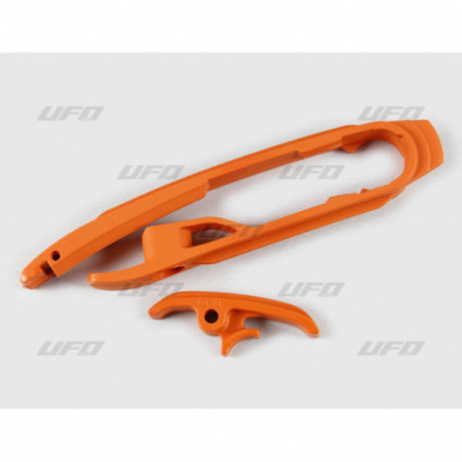 UFO Swingarm Chain slider KTM125-525 SX/SXF 11-15 ,SX 250 11-16 Orange 127