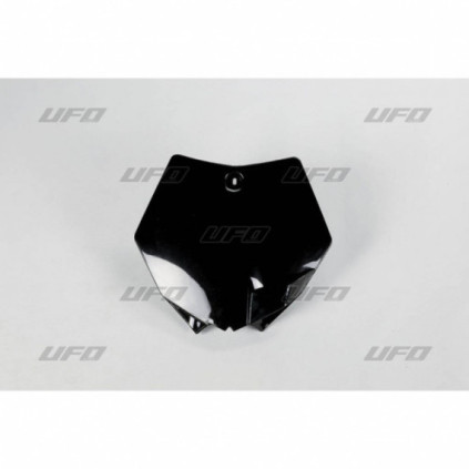 UFO Front number plate KTM85SX 13-17, Black 001