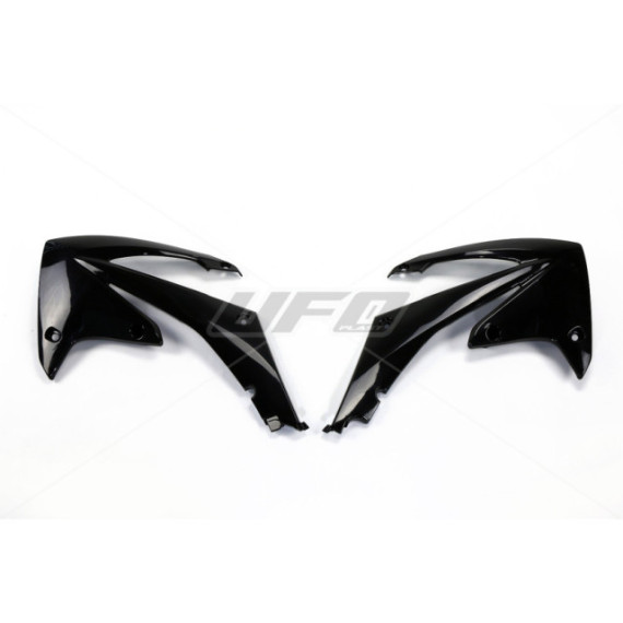 UFO Radiator cover CRF250 10-13,CRF450 09-12 Black 001