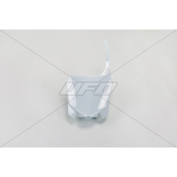 UFO Front number plate CRF250R 14-17 /  CRF450 13-16  White 041