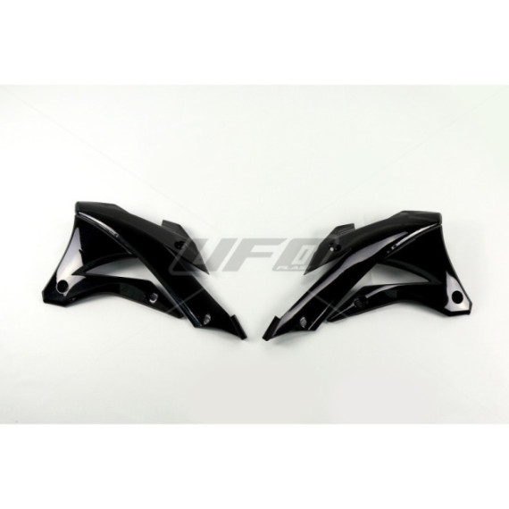 UFO Radiator covers KX85 14- Black 001