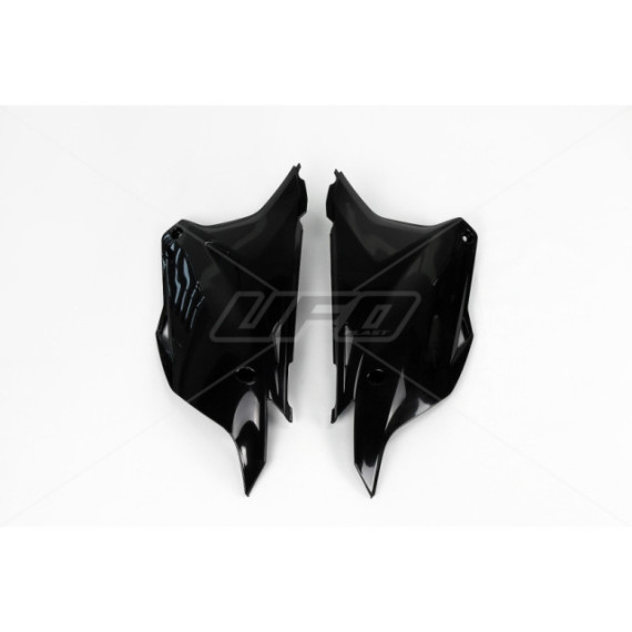 UFO Side number plates KX85 14- Black 001