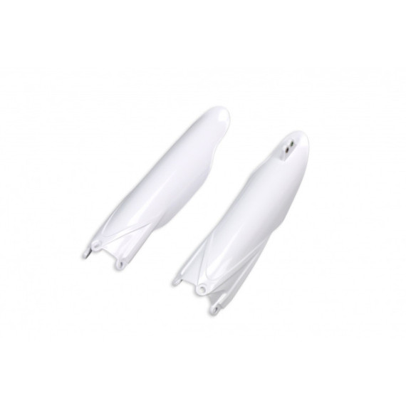 UFO Fork slide protectors YZF250/450 10- White 046