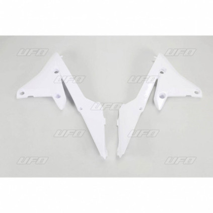 UFO Radiator cover YZF250/450 14-17 White 046