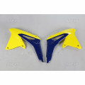 UFO Radiator covers RM-Z450 08 Yellow/blue 102