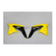 UFO Radiator covers RM-Z450 09-17 Yellow/black 102