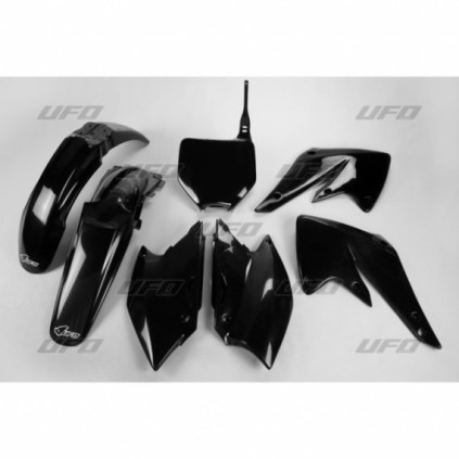 UFO Plastic kit 5-parts Black KXF250 04-05