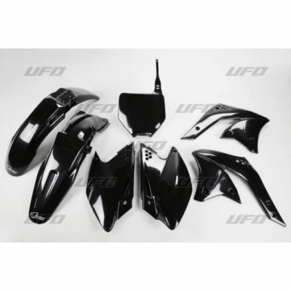 UFO Plastic kit 5-parts Black KXF250 06-08