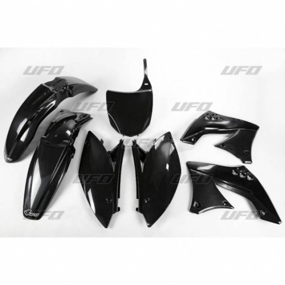 UFO Plastic kit 5-parts Black KXF450 09