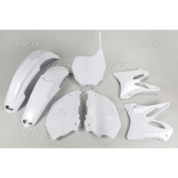 UFO Plastic kit 5-parts White YZ125/250 06-14