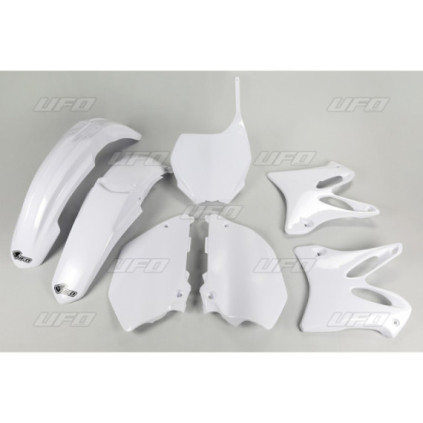 UFO Plastic kit 5-parts White YZ125/250 06-14