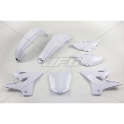 UFO Plastic kit 5-parts White YZ125/250 15-21