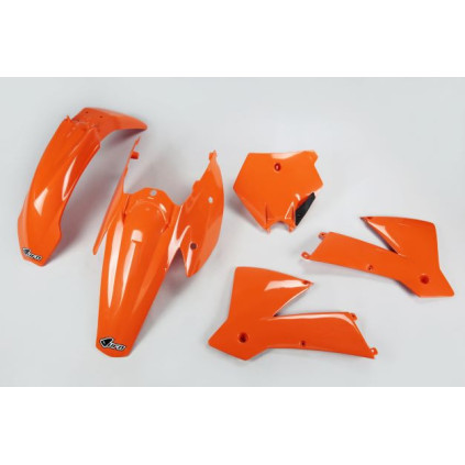 UFO Plastic kit 5-parts original KTM SX125-525 2T/4T 03-04