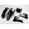 UFO Plastic kit 5-parts Black KTM SX85 03-05