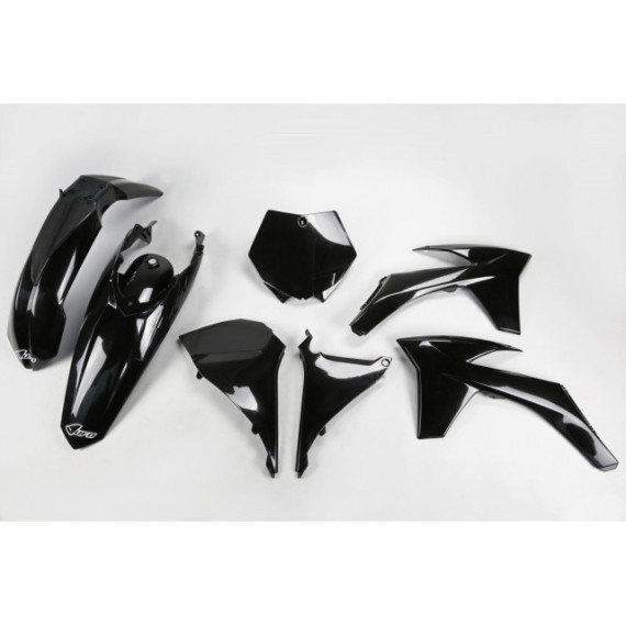 UFO Plastic kit 5-parts Black KTM SX125-525 11