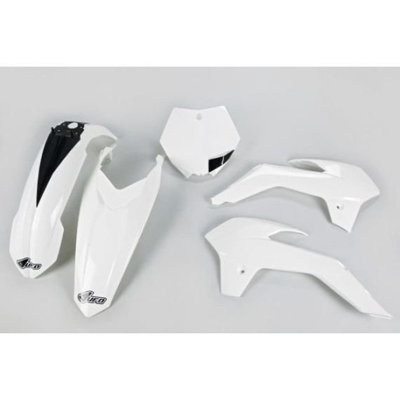 UFO Plastic kit 5-parts White 047 KTM SX85 13-17