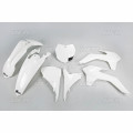 UFO Plastic kit 5-parts White 047 KTM SX/SXF125-525 13-15