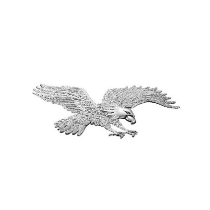  Highway Hawk EAGLE LARGE ADHESIVE CHROME