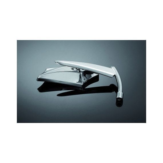 Highway Hawk mirror RAZOR (2 PC) chrome