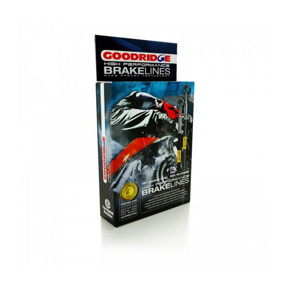 Goodridge brakehosekit WR250X 08-09 front