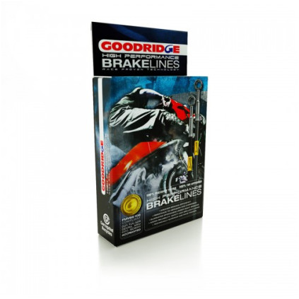 Goodridge brakehosekit WR250X 08-09 front