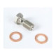 Goodridge Banjo bolt 10X1.00mm (2pcs+washers) SS