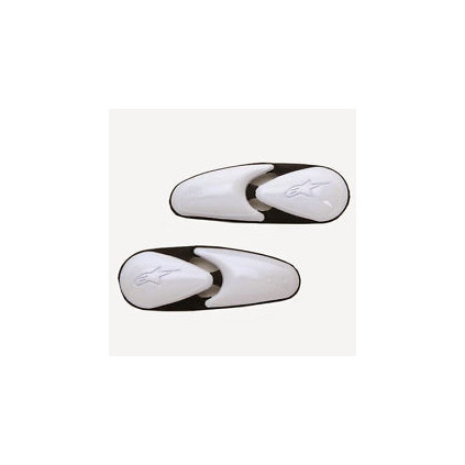 Alpinestars Toe Sliders (GP Tech, 8, ST, GP) white os