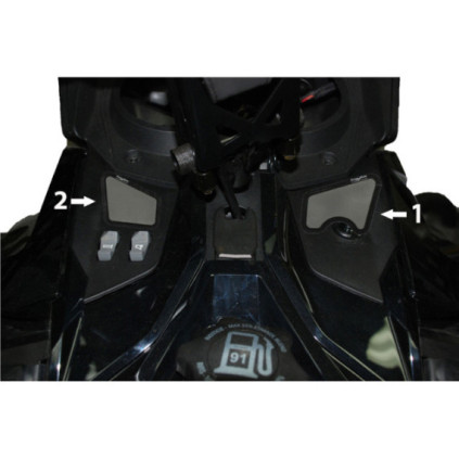 Frogzskin Ski-Doo XM Dash Vents 2013-14 (2pc)