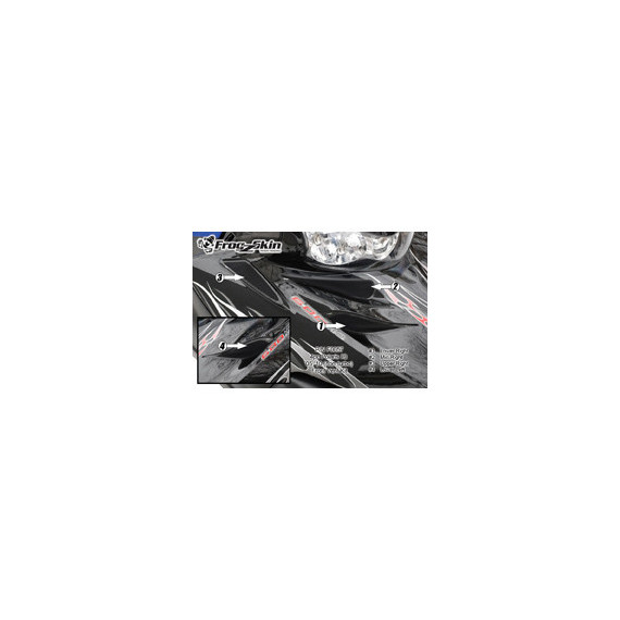 Frogzskin Polaris IQ Hood Vent Kit 2005-11 (4pc)