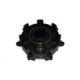 "Wahl Bros Sprocket No-Slip 2,86"",7-T Ski-Doo splined"