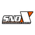 Sno-X Bellypan Ski-Doo 99- Black