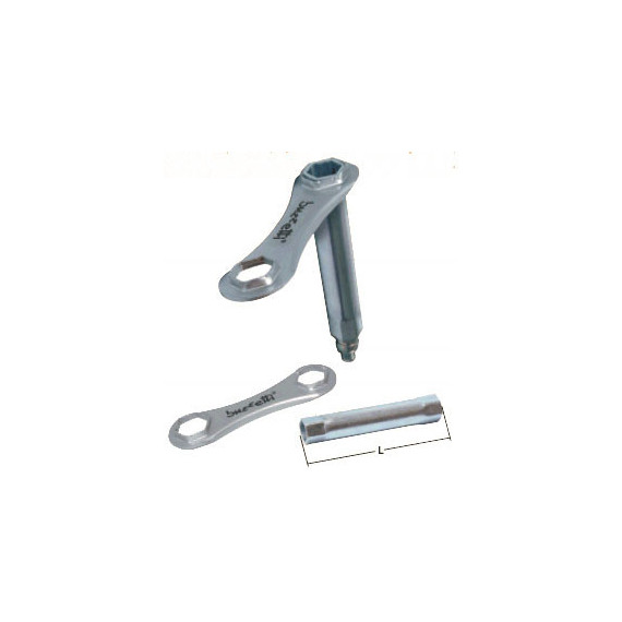 Buzzetti spark plug spanner 16/18mm l.120mm