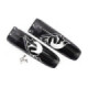 Fox Kit: Float X Evol Gen II AirShox Body Guard, Black, Pair, w/ decals