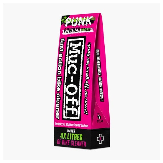 Punk Powder Bike Cleaner (4 Pack) + Bottle for Life NEW AUGUST 2021