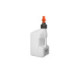 Tuff Jug Can 10L White, Orange Ripper Cap