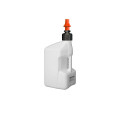 Tuff Jug Can 10L White, Orange Ripper Cap