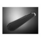 Highway Hawk muffler BLACK, Megaton 440mm/38-45mm