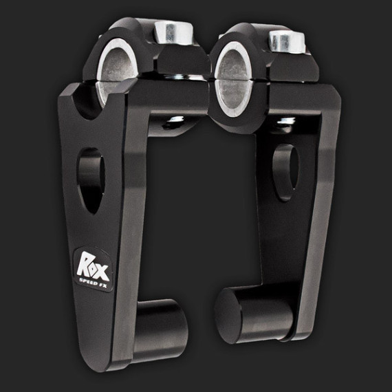 "Rox Pivoting riser 3,5"" black"