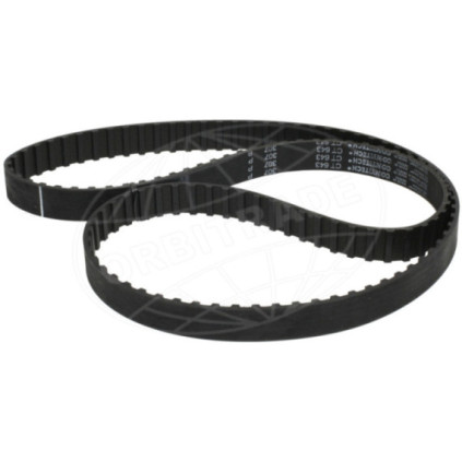 Orbitrade, timing belt